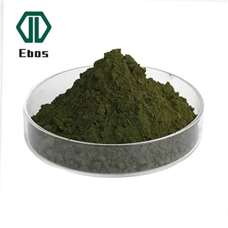 Natierlech Waasserléislech Chlorophyll Extraktpulver Natrium Kupfer Chlorophyllin